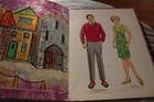 Vintage 1971 Whitman Uncut Bedknobs   Broomsticks Paper Dolls