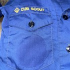 Cub Scout Boy Scouts Bsa Uniform Shirt Youth  Small Short Sleeve F65