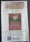 The Old Tattered Flag Antique Coverlet Punch Needle Embroidery Pattern Fabric