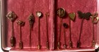 Lot Of 18 Vintage And Vtg Style Hat Scarf Pins Lapels  Stones Gorgeous Selection