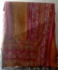 Vintage Reversible Kantha Quilt Indian Blanket Handmade Wholesale Lot 1pc Throw