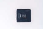 Sony Mz-e55 Md Minidisc Walkman  midnight Blue black    demo   Plays 