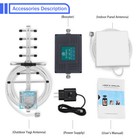 5g 4g Lte At t Verizon 700 850mhz Cell Phone Signal Booster Kit Band 12 13 17 5