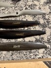 Falcon   Ck Aero Carbon Fiber Electric Propeller Lot Apc Props   Covers