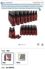 90 Packsmall Spray Bottles 1oz  30ml Travel Spray Bottle With Black Fine Mist Sp