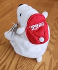 1997 Coca Cola Polar Bear Baseball Cap  0111 Bean Bag Plush Stuffed Animal 6 