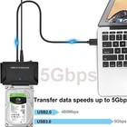 Usb 3 0 To Ide   Sata Converter External Hard Drive Adapter Kit 2 5  3 5  Cable