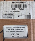 Genuine Oem 400-2755 Ditch Witch  4 5-5 12-75-10 Omni Bit