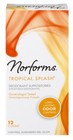 Tropical Splash 12 Count Feminine Suppositories - Odor Control   Easy Applicator