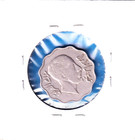 1931 Iraq 4 Fils  km-97  Nickel   london Mint   Two-year Issue