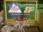 Coors Light Purdue Led Brand New Beer Bar Sign Light Up