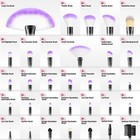 32 Pc Morphe Professional Cosmetic Brush Makeup Eyeshadow Foundation Brushes Set