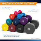 Neoprene Hex Dumbbell 1lb   15lb Set Of 2  Hand Weights For Strength Home Training