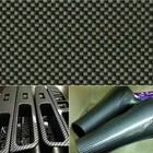 100x50cm Black Carbon Fiber Water Transfer Dipping Hydrographics Hydro Film
