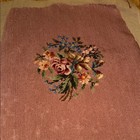 Floral Needlepoint Tapestry Made In Madeira