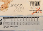 Vogue Sewing Pattern Women s Top Shorts Pants 7346 S-m-l-xl Uncut