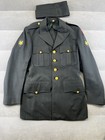 Vtg U s  Army Dress Jacket Vietnam Korea Era Uniform 1956 Coat W  Patches 36r