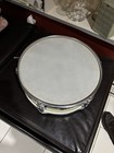 Vintage 1970s Zim-gar Snare Drum 5 5x14 White Marine  Pearl Wrap And Accessories