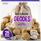 Break Your Own Geodes - Hollow White Moroccan 1  - 2 5  Large  Medium  Small    