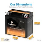 Ytz7s High Performance Rechargeable Power Sports Battery