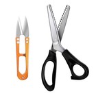 Professional Pinking Shears Zigzag Fabric Scissors Sewing Craft Comfort Grip New