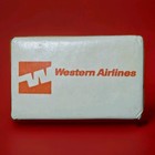New Western Airlines Travel Soap Bar Vintage Never Opened Very Good Condition
