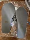 Sun   Sky Mens Sandals Size 9 10 Gray Thong Flip Flops Shoes Nwt