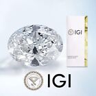 Natural D Color Igi Certified 3 Ct Round Cut Loose Lab Grown Cvd Diamond Vvs1