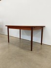 Vintage Danish Mid Century Modern Teak Extendable Dining Table