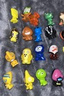 Vintage Gogo Crazy Bones Plastic Figurine Mixed Lot Of 40