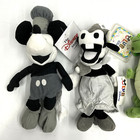 Disney Store Club Bean Bag Plush Character Mickey Clarabelle Dragon Lot 3 Read