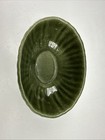 Vintage Haeger Ceramic Dark Green Oval Planter Pottery Bowl  Usa  40208