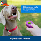 Clik-r Dog Training Clicker - Positive Behavior Reinforcer For Pets - All Ages  