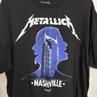 Metallica Nashville Shirt Size 2x Concert 2019 Tour T-shirt