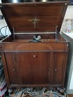 Viva-tonal Columbia Phonograph 1920s Antique Victrola Includes Records Needles