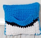 Crochet Tooth Fairy Pillow Yarn Thread Handmade In Usa 