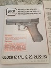 Vintage rare Glock Manual For 17 17l 19 20 21 22 23  June 1991 Plus