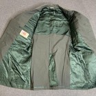 Vintage Us Army Green Dress Uniform Jacket Mens 37r Freedom s Guardian Patch Usa