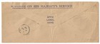Judaica Palestine Old Ohms Cover British Military Field Post Office 1946