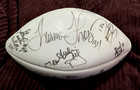 1993 Buffalo Bills Team Signed Wilson Nfl Football Kelly  Thomas  Reed 