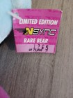 Limited Edition Nsync Rare Bear 1265 Of 75000 Justin Timberlake Plush Beanie