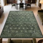 Large 8x10 Washable Area Rug For Living Room  Non Slip Vintage Traditional 