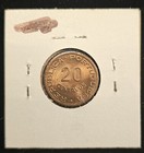 Angola Bronze 1948 20 Centavos Unc Km  71