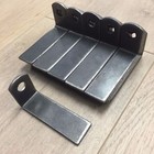 Weld On Steel Angle Tab 90   Degree L Brackets 3  X 1  X 1-1 2  1 8    Lot Of 12