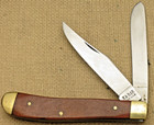 Vintage 1970 s To 80 s Ka-bar 1004 Trapper Pocket Knife - Solid Knife Light Use