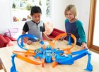 Hot Wheels Track Set With 1 64 Scale Toy Car  4 Medium  Multicolor