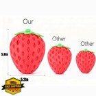 Giant Strawberry Squishy Toy  Super Soft Slow Rising Stress Relief Squeeze To   