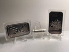 1 Ounce  999 Silver Lot Of 3  vintage Spirit Of 76  13 Star Flag  Silver Bullet 