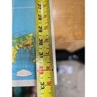 Vintage Hammond International Map Of The World Mercator Projection 49x33