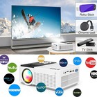 Wifi Projector With Bluetooth 5 1   1080p Supported Mini Movie Projector 
